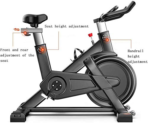 DEAR-JY Bicicletas estáticas de Spinning Inteligentes,Smart Home Spinning Bicycle Control magnético Pedal Deportivo de Interior Ultra silencioso Running Fitness Bicycle