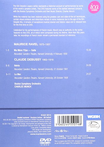 Debussy / Ravel - Charles Munch [Reino Unido] [DVD]