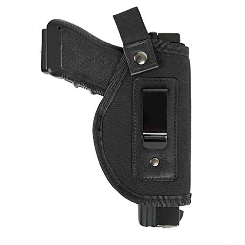 DecoDeco Inside Waistband Holster se Ajusta a M & P Shield 9 mm.40.45 Auto/Glock 26, 27, 29, 30, 39, 28, 33, 36, 43 / Ruger LC9 Pistola compactas Oculta Carcasa IWB