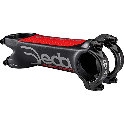 Deda Elementi Superzero Stem/Attacco 110 mm, Team Finish, Alloy 2014, 82 °, MY19 potences Unisex, negro