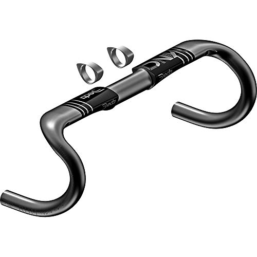 Deda Manillar Vinci Carbono 400 mm Mate, Adultos Unisex, Negro (Negro), Talla Única