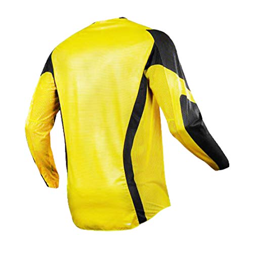 Deportes al Aire Libre Ropa de Montar en Bicicleta Bicicleta de montaña Ropa de Moto Off-Road de Manga Larga Camiseta Deportiva Verano Hombres