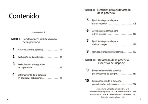 Desarrollo de la potencia, El. Ejercicios, programas y protocolos