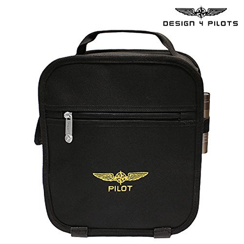 Design4Pilots - Funda para auriculares de piloto, color negro