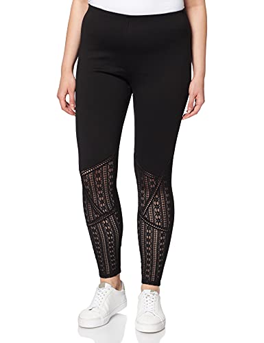 Desigual Leggings_varsovia, Negro, L para Mujer