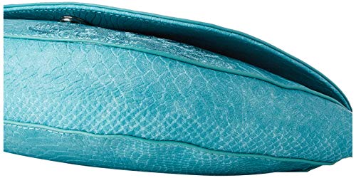 Desigual PU Body Bag, Bolsa para Cuerpo de Across para Mujer, Azul, U