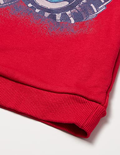 Desigual Sweat_Abeto Sudadera, Rojo, 11-12 Años para Niños