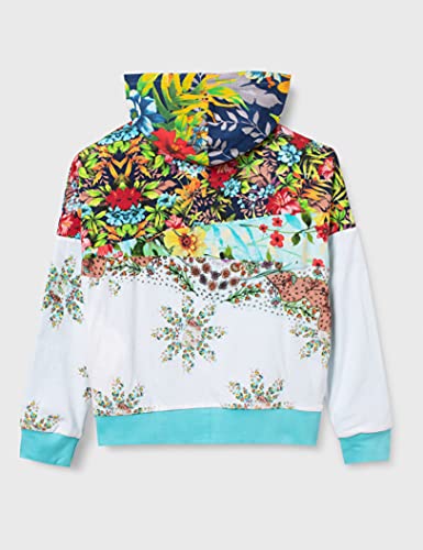 Desigual Sweat_Artemis Sudadera, White, 5/6/2020 para Niñas