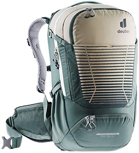 Deuter Trans Alpine Pro 26 SL Mochila de ciclismo de mujer, Sand-teal