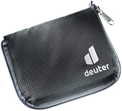 Deuter Zip Wallet, Cartera Unisex-Adult, Black, One Size