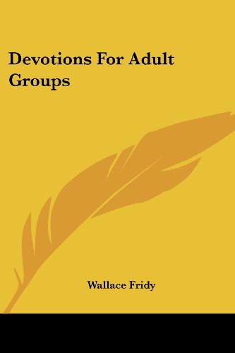 Devotions for Adult Groups