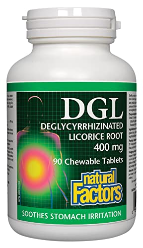 DGL - Deglycyrrhizinated Licorice Root Extract (400mg) 90 chews