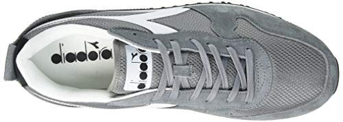 Diadora Olympia, Oxford Plano Hombre, Gris, 43 EU