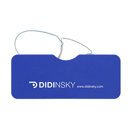 DIDINSKY Gafas de lectura sin patillas graduadas para hombre y mujer transparentes. Gafas de presbicia para hombre y mujer retro o vintage para vista cansada. 4 colores y 5 graduaciones – LOUVRE