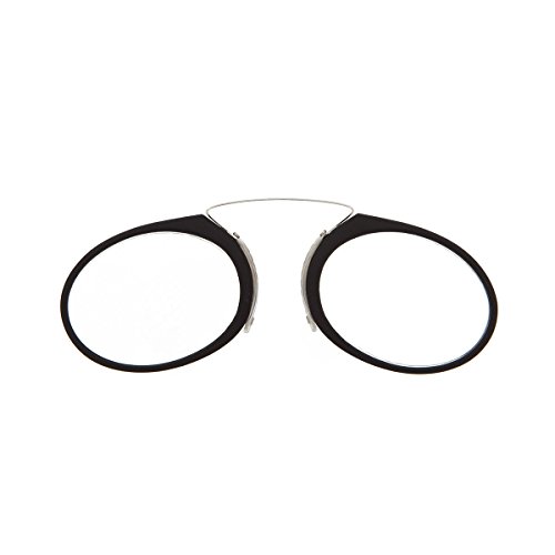 DIDINSKY Gafas de lectura sin patillas graduadas para hombre y mujer transparentes. Gafas de presbicia para hombre y mujer retro o vintage para vista cansada. Black +2.0 – ORSAY