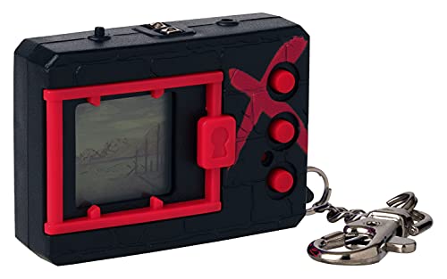 Digimon-Bandai DigimonX (Negro y Rojo) – Virtual Monster Pet por Tamagotchi, Color Rojo & Negro 41921NP