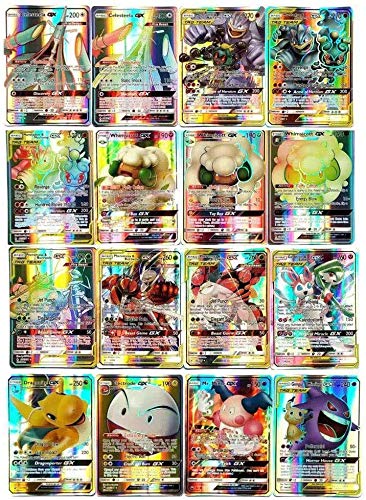 DIGZ Trading Card 60 Tarjetas Gx Completas, 60 Tarjetas, Divertidas Tarjetas Flash, Tarjetas GX Tag Team, Carta rara, Carta de batalla