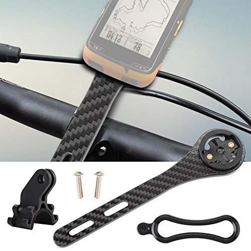 Dioche Kit de Soporte para Montaje en Bicicleta, Road Bike/Cycling Computer Holder Handlebar Stem Integrado para Garmin y La Serie Bryton, 16.3 x 4cm (#2)