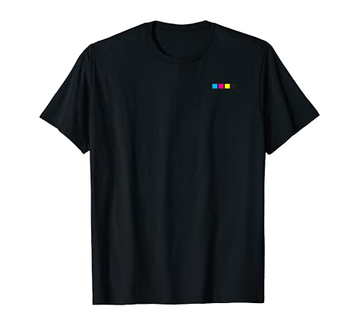 Diseñador gráfico CMYK Camiseta