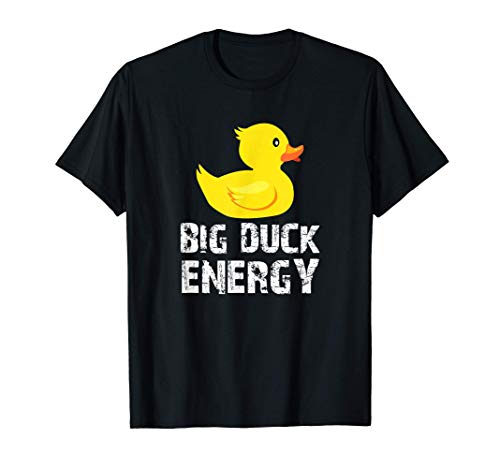 Diseño de pato de goma amarillo Big Duck Energy Camiseta