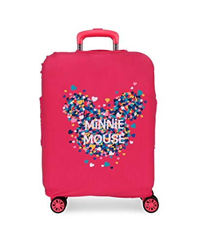 Disney Funda Para Maleta de Cabina Minnie Fucsia