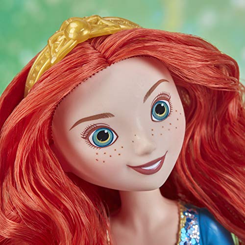 Disney Princess Princess Brillo Real Merida (Hasbro E4164ES2) , Color/Modelo Surtido