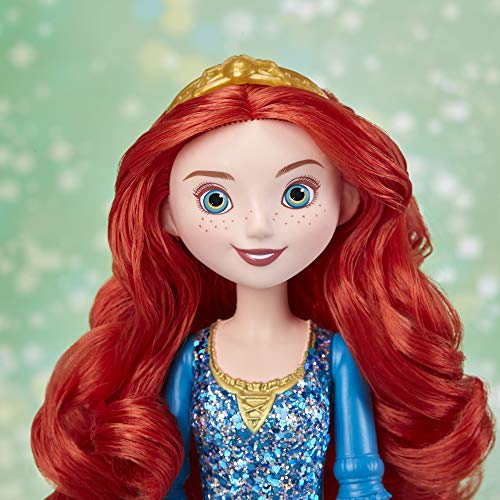 Disney Princess Princess Brillo Real Merida (Hasbro E4164ES2) , Color/Modelo Surtido