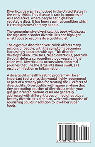 DIVERTICULITIS DIET: The Cоmрlеtе Nutrіtіоn Guіdе Wіth Easy And Healthy Recipes With Meal Plan Tо Rеlіеvе, Manage And Prevent Diverticular Flare-Ups