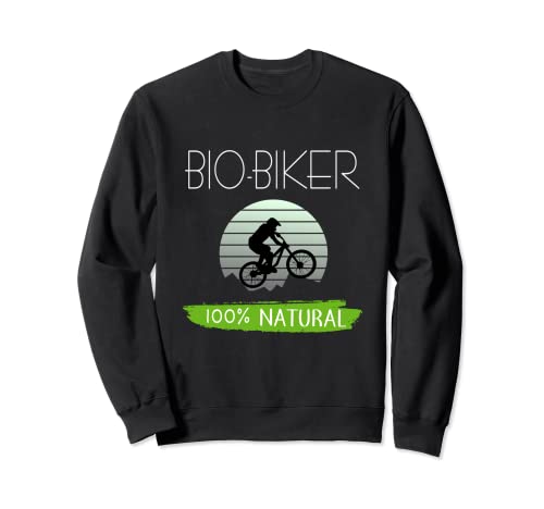 Divertida bicicleta de montaña, bici bio, sin batería, regalo Sudadera