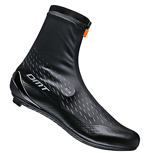 DMT WKR1 - Zapatillas de ciclismo para invierno, color negro y naranja, naranja negro, 46 EU