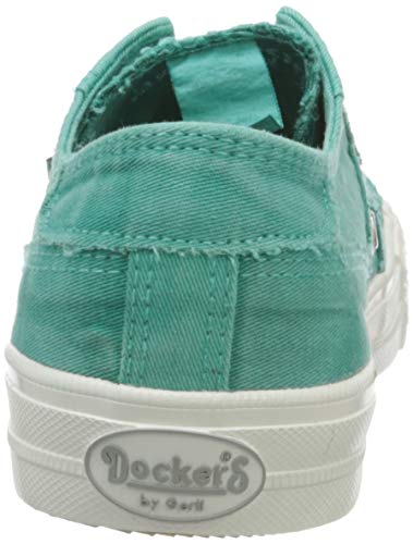 Dockers by Gerli 40th201-790640, Zapatillas Mujer, Turquesa (Türkis 640), 38 EU