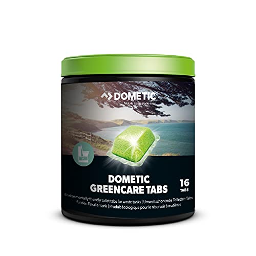 Dometic Greencare Tabs Pastillas Ecológicas Autodegradables para Tanque de Aguas Negras