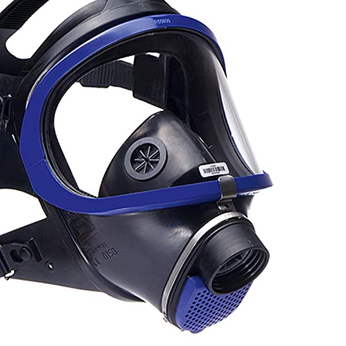 Dräger X-plore 6300 respirador de Cara Completa Hecho de EPDM con conexión estándar Rd40| Máscara útil para Pintura, Barniz, carpintería, Agricultura