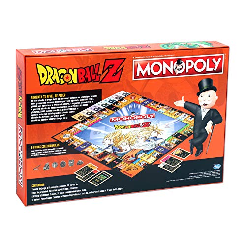 DRAGON BALL- Monopoly Z Drago Ball Juego, Multicolor (ELEVEN FORCE 63683)