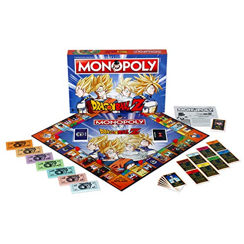 DRAGON BALL- Monopoly Z Drago Ball Juego, Multicolor (ELEVEN FORCE 63683)