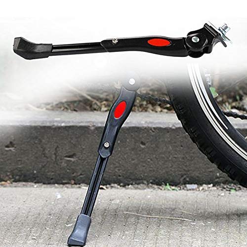 DSTDM Bike Steamstand, Bicycle Side Steadstand, Bike Stands Alloy Alloy Ajustable Estacionamientos Ajustes Montaña Bicicleta Soporte Soporte Ciclismo Pieza for 20 24 26