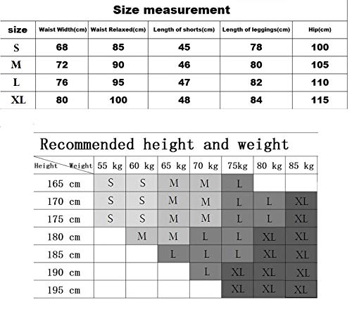 Ducomi Pantalón corto para hombre Fitness + Leggings de compresión 2 en 1 – Pantalones largos y pantalones cortos para gimnasio deportivas ligeras para correr, deportes, baloncesto Olive M