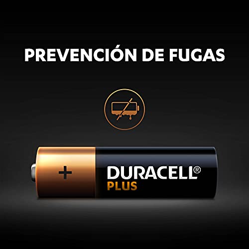 Duracell - NUEVO Pilas alcalinas Plus AA , 1.5 Voltios LR6 MN1500, paquete de 18