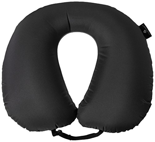 Eagle Creek Exhale Neck Pillow Almohada de Viaje, 33 cm, 2 litros, Ebony