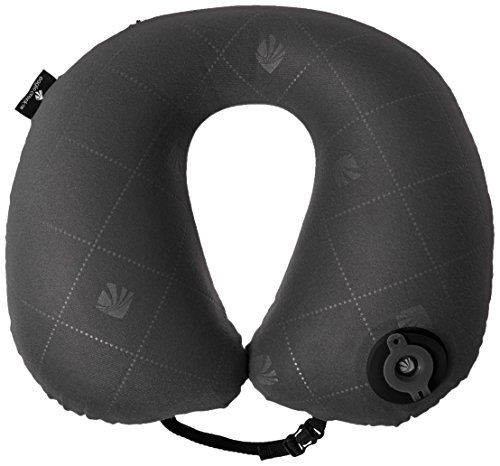 Eagle Creek Exhale Neck Pillow Almohada de Viaje, 33 cm, 2 litros, Ebony