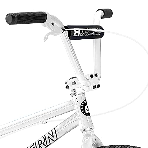 Eastern Bikes Paydirt Bicicleta BMX de 20 pulgadas, blanco, marco de acero de alta resistencia