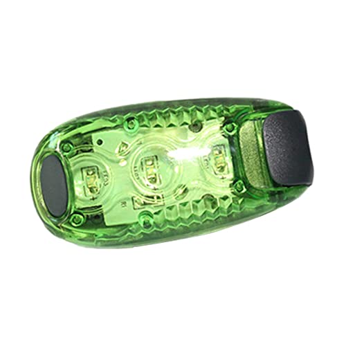 Ecoticfate Luz corredera para los corredores, luz intermitente de seguridad LED, accesorios de alta visibilidad para caminar con pie de bicicleta, perro de compañía