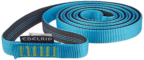 EDELRID Cinturón de eslingas tubulares, Unisex, 715651206020, Slate/Icemint, 120 cm