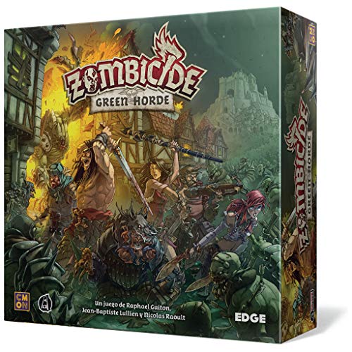 Edge Entertainment- Zombicide: Green Horde - español, Multicolor (EECMZB03)