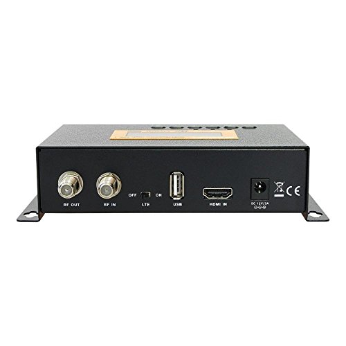 EDISION HDMI MODULATOR single DVB-T, Full HD MPEG4, RF-IN, HDTV, USB, OLED 4-line display