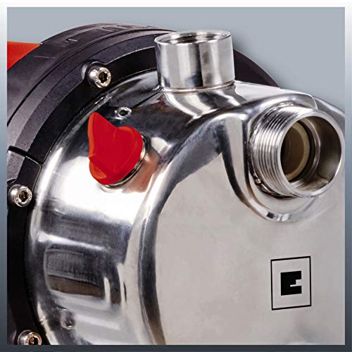 Einhell GC-WW 1250 NN - Grupo de presión con Hidrobox (1200 W, 5000 L / h Tasa de suministro máx., Presión de entrega máxima 5 bar, interruptor de presión, manómetro, contenedor de 20 L)