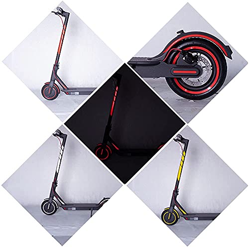 Electrico Scooter Reflectante Sticker Impermeable Pegatina, Patinete Accesorios de ProteccióN de Seguridad Nocturna de Advertencia de PVC Para Xiaomi Mijia Mi365 1s M365 Pro 2 Accesorios