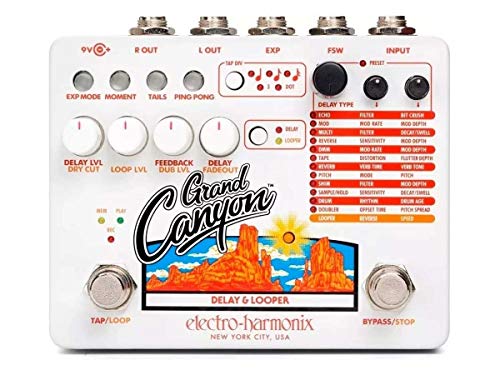 Electro Harmonix Grand Canyon Delay & Looper, SG_B07KWGH69H_US