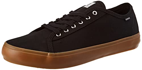 Element Men's Pitch Shoe, Zapatilla Hombre, Negro Black Gum Red, 41 EU