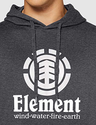 Element Vertical - Sudadera con capucha para Hombre Sudadera con capucha, Hombre, Charcoal Heather, M